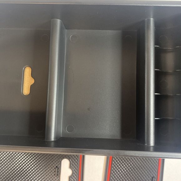 Center Console Organizer Armrest Accessories Tray for Ford 2015 2020 F150 Black - Picture 16 of 16